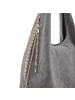 FREDs BRUDER Velvet Wild Schultertasche Leder 39 cm in dark grey