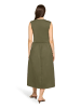 CARTOON Casual-Kleid mit Eingrifftaschen in Khaki