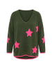Angel of Style Pullover in dunkelgrün