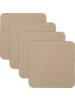 Erwin Müller Untersetzer 4er-Pack Lagoa in beige