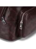 LIEBESKIND BERLIN Monogram Daypack Leder 35 cm Laptopfach in burgundy
