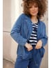 Ulla Popken Blazer in blue denim