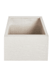 Beliani Outdoor Blumentopf DION in Beige - (W) 33 x (H) 70 x (L) 33 cm