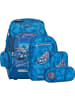 BECKMANN Active Air FLX Schulrucksack Set 6-tlg. Blue Lightning in blau