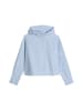 Marc O'Polo DENIM Kapuzen-Streifenbluse relaxed in Light Blue