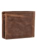Greenburry Karpfen Geldbörse Leder 12 cm in brown 2