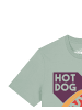 wat? Apparel T-Shirt Hot Dog in Aloe