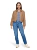 Betty Barclay Schlupfbluse langarm in Blau/Braun