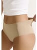 LASCANA High-Waist-String in beige 2x