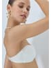 LSCN BY LASCANA Bandeau-Bikini-Top in creme