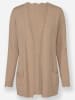 WITT WEIDEN Ajourstrickjacke in beige
