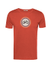 GreenBomb T-Shirt Bike Target in Lehm rot