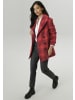 Aniston SELECTED Cabanjacke in hellrot-dunkelrot-lila-kariert