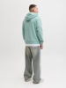Jack & Jones Kapuzenpullover in Mineral Blue