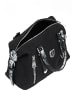 DreiMaster Klassik Women Handbag in Schwarz Silber
