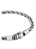 KUZZOI Armband 925 Sterling Silber Twisted in Silber