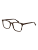Funky Buddha Unisex Optische Fassungen Rechtwinklig Braun