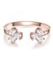 Glanzstücke München Ring Sterling Silber Zirkonia in roségold