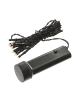 MARELIDA LED Lichterkette Batterie bis 60 Tage Timer 24LED L: 1,7m in schwarz