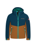 Trollkids Softshelljacke Kristiansand in glow blue/navy