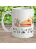 Mr. & Mrs. Panda Kindertasse Mäuse Kuchen mit Spruch in Weiß