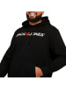 Jack and Jones Corp Old Logo Sweat Hood in Schwarz
