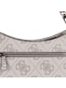 Guess Noelle Schultertasche 29 cm in dark taupe logo