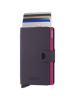 Secrid Miniwallet Dark Purple Fuchsia in dark purple fuchsia dark purple fuchsia