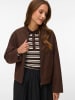 Vero Moda Jacke in Chocolate Brown