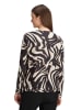 BETTY & CO Casual-Shirt mit Tunnelzug in Nature/Black