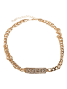 Urban Classics Urban Classics Unisex XOXO Necklace in gold