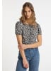 myMo Damen Bluse in Schwarz