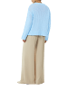 comma Strickpullover langarm in Blau
