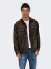 ONLY & SONS Hemdjacke in Chocolate Torte