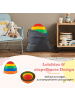 COSTWAY 5 tlg. Balanciersteine für Kinder 3+ in Bunt