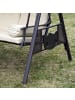 Outsunny Hollywoodschaukel 121L x 208B x 172H cm Beige+Braun