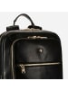 Jekyll & Hide Montana Business-Rucksack Leder 39 cm Laptopfach in black