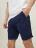 Jack & Jones Herren Shorts Mid Waist Chino Midi Bermuda Pants in Blau-2