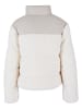 Urban Classics Urban Classics Damen Ladies Short Sherpa Mix Puffer Jacket in wetsand/sand