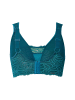 Ulla Popken BH ohne Bügel in kräftiges petrol