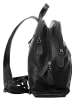 Cluty Rucksack echt Leder in schwarz