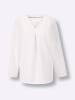 creation L Modal-Bluse in weiß