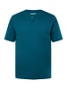 Men Plus Kurzarm T-Shirt in rauchblau