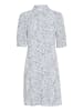 ICHI Kleid IHAYA Regular fit in Della Robbia Blue Dot Aop