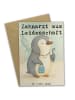 Mr. & Mrs. Panda Klappkarte Zahnarzt Leidenschaft Design mit Spruch in Weiß