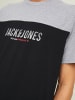 Jack & Jones Shirt 'Dan Blocking' in schwarz