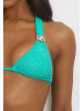 Moda Minx Bikini Top Private Island Triangle in Sea Green