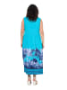 Ulla Popken Jerseykleid in tiefes aqua