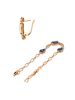 faina Women Jewelry Set in rose gold navy