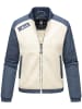 Marikoo Collegejacke Sayoo in Offwhite - Dusty Blue